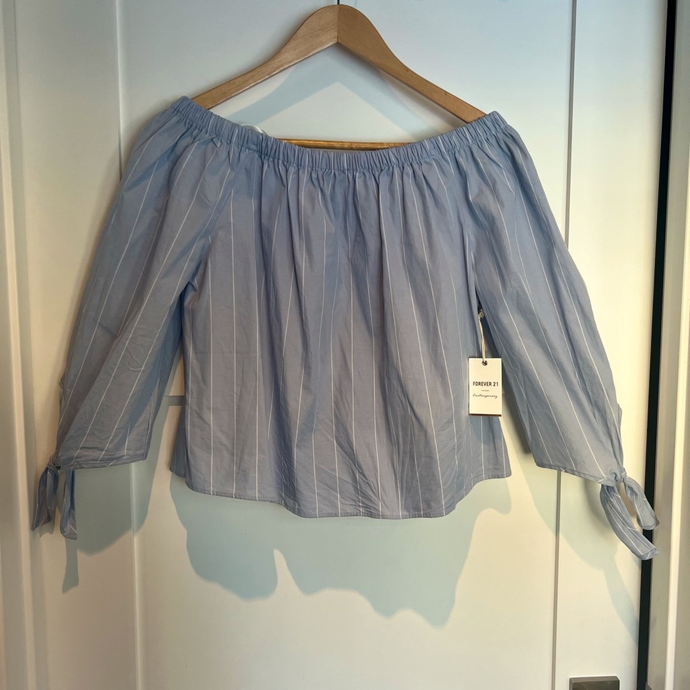 Forever 21 off the shoulder top